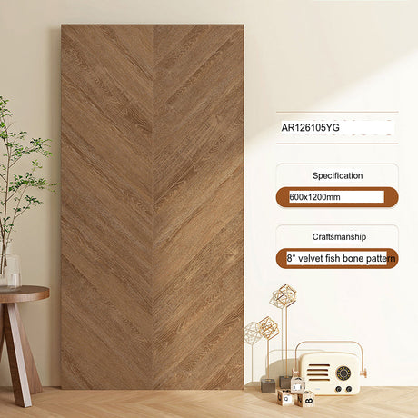 LOFTWELL Amara Softlight Velvet Grain Wood Tile from LOFTWELL