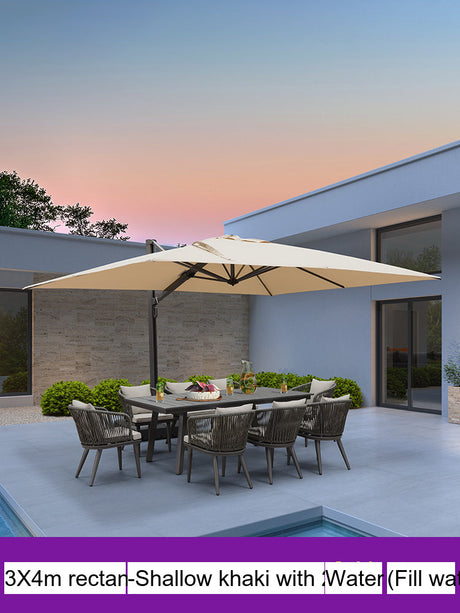 ZIYE Ryuichi Stylish Solar-Powered Umbrella Villa from ZIYE