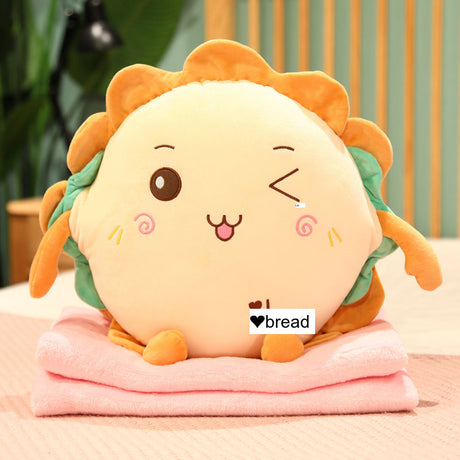 DANDELION Marisol Cozy Cartoon Coral Flannel Summer Towel from DANDELION