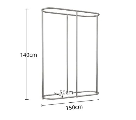 SM Leo Stainless Steel Accessory Display Stand from SM