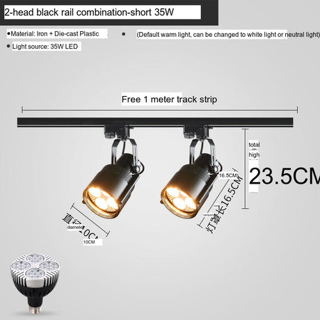 MODENG Retro Spotlight Bar Ceiling Light from MODENG