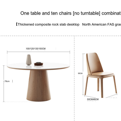 OROMA Lysandra Sleek Modern Dining Set from OROMA