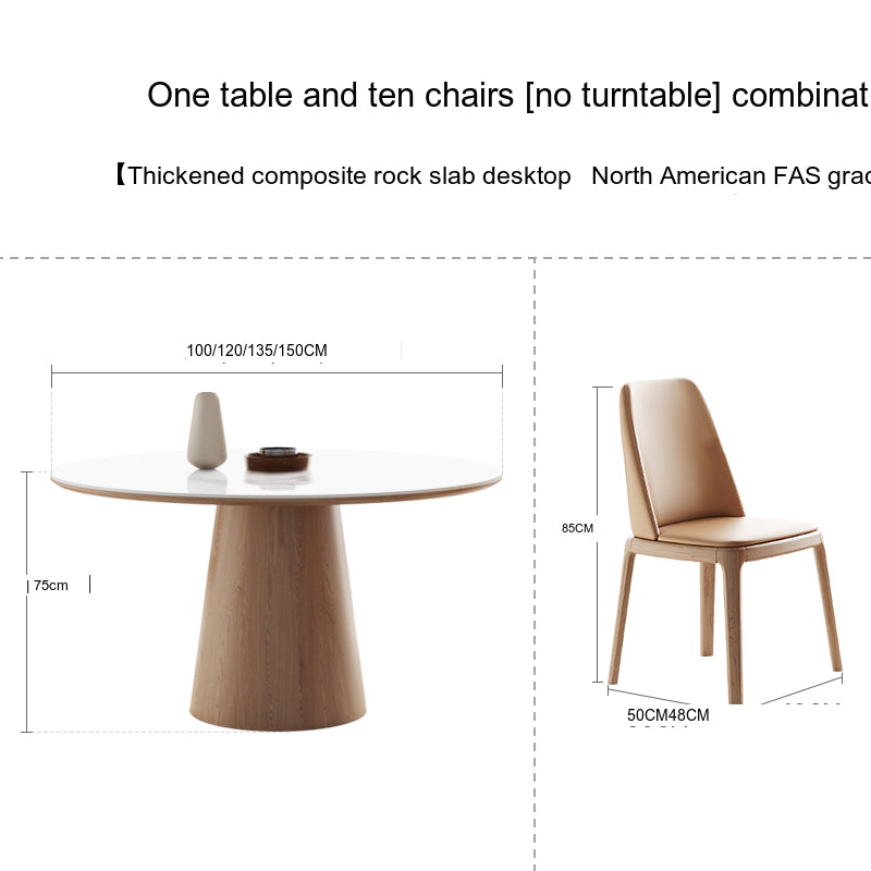 OROMA Lysandra Sleek Modern Dining Set from OROMA