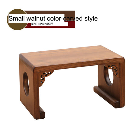 PAULOWNIA Seville Rustic Antique Bay Window Balcony TaTa Coffee Table from PAULOWNIA