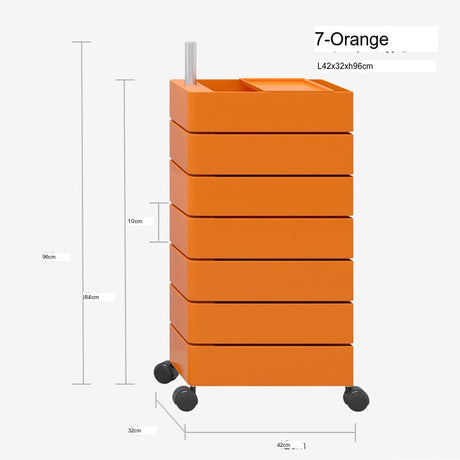 THOUGHTS Isadora Innovative Multi-layer Storage Cart from THOUGHTS