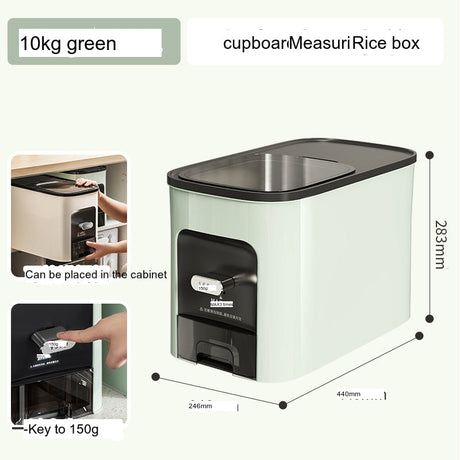 BOER Isola Insect-Proof Tideproof Rice Storage Box from BOER