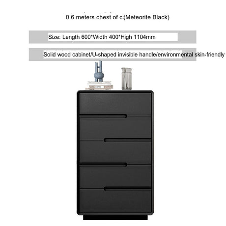 LINYUE Alaric Italian Solid Wood Eight-Drawer Storage Cabinet from LINYUE