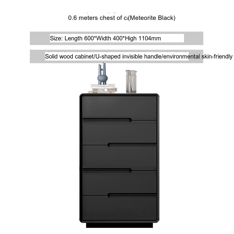 LINYUE Alaric Italian Solid Wood Eight-Drawer Storage Cabinet from LINYUE