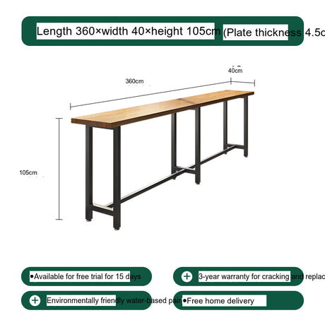 WEIMEI Santiago Chic Solid Wood Dining Set from WEIMEI