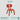 ABOUT WHITE Hanae Stylish Red Plastic Dining Chair from ABOUT WHITE