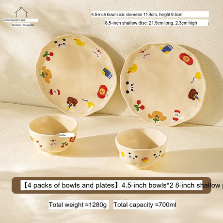 MH Elowen Stylish Tableware Set - Dinner Plate Gift Box from MH