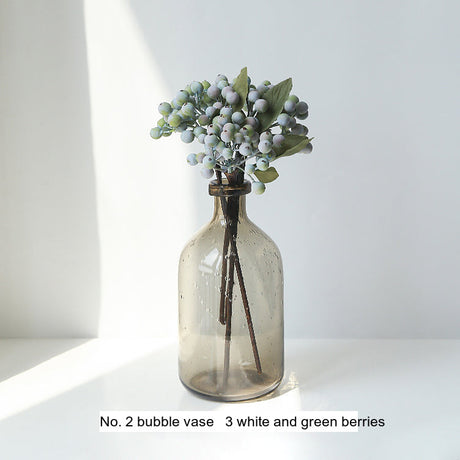 LIVETAI Elowen Elegant Transparent Floral Vase from LIVETAI