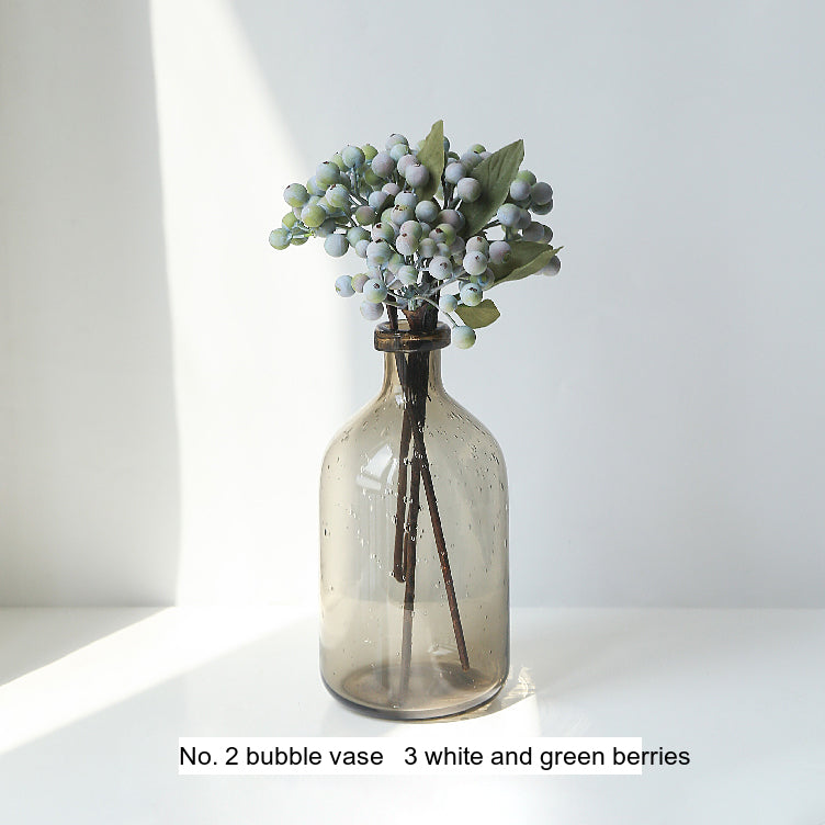 LIVETAI Elowen Elegant Transparent Floral Vase from LIVETAI