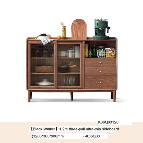 GENJI Hiroshi Sleek Wooden Storage Kitchen Cabinet from GENJI