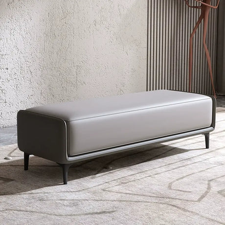 MOXER Isolde Modern Simple Leather Bench from MOXER