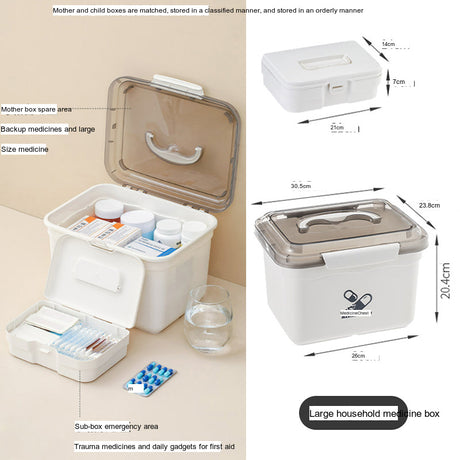 BOER Akihiko Compact Precision Pill Organizer from BOER