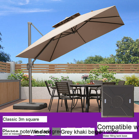 ZIYE Hiroshi Eco-Friendly Solar Street Umbrella from ZIYE