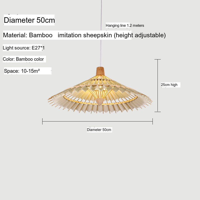 BOJI Yuzuki Elegant Woven Ceiling Lamp - Chinese Style Living Room Light. from BOJI