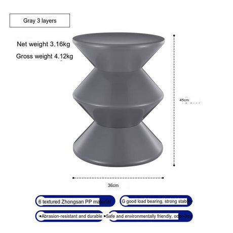 NIYE Ashtoria Chic Hourglass Design Small Stool from NIYE