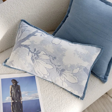 YOULI Astrid Cozy Plush Flowered Pillow Case from YOULI