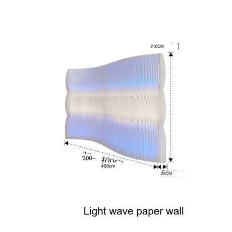 SHIBA Kyushu Elegant Lighting Folding Partition Decor from SHIBA