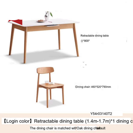 GENJI Hiroshi Solid Wood Folding Dining Table from GENJI