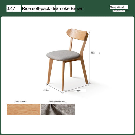 GENJI Hyun-Soo Scandinavian Natural Wood Highchair from GENJI