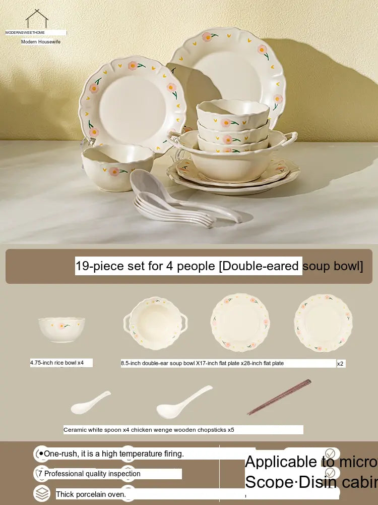 MH Elowen Elegant Dinnerware Gift Set from MH