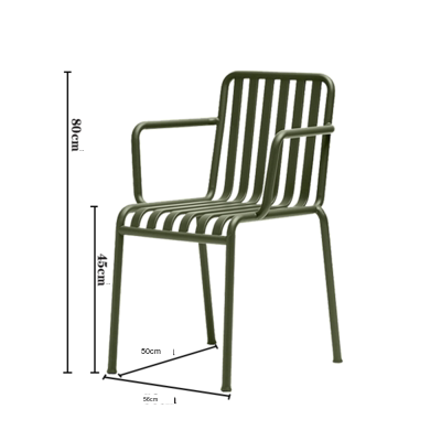 WEIMEI Serafino Elegant Wrought Iron Balcony Table & Chair Set from WEIMEI