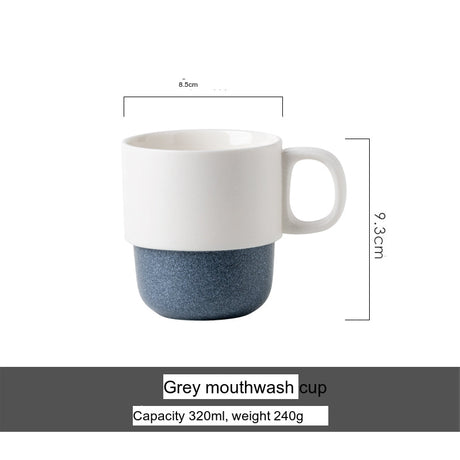 TIANRUN Haruki Elegant Snowflake Design Mouthwash Set from TIANRUN