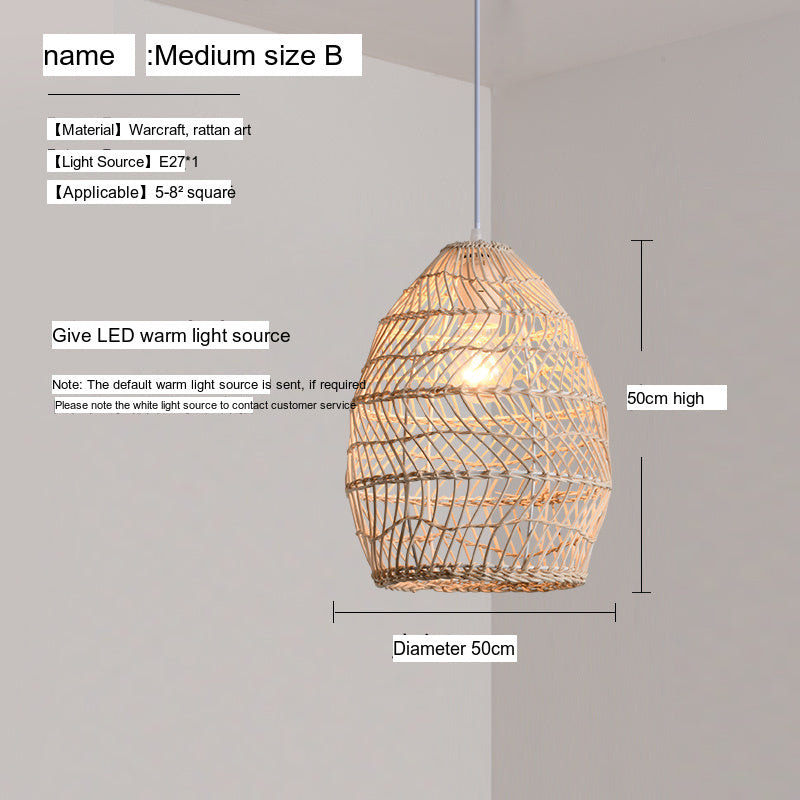 BOJI Takumi Elegant Bamboo Ceiling Lamp from BOJI