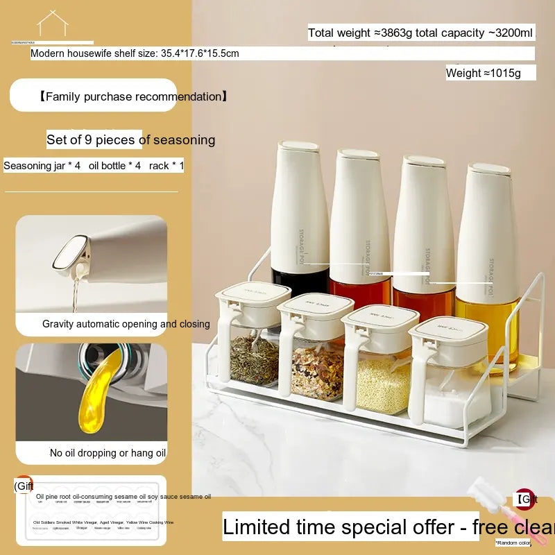 MH Isadora Effortless Pouring Automatic Oil Tank Set from MH