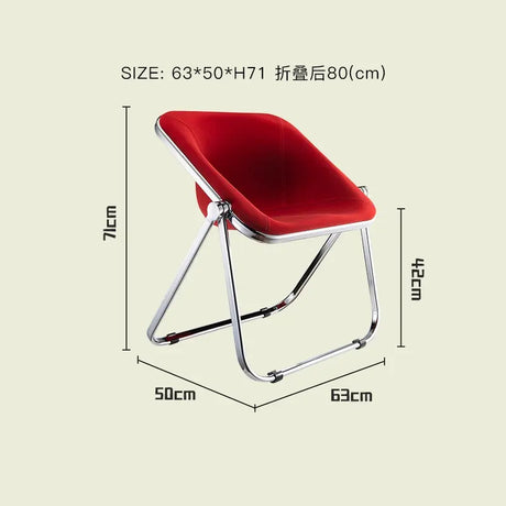 LAZYSPACE Noah Transparent Folding Chair from LAZYSPACE