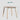 ABOUT WHITE Jisoo Elegant Solid Wood Reception Table from ABOUT WHITE