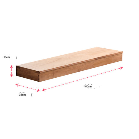 BAIYA SHUNAN Akira Elegant Natural Wood Storage Bookshelf from BAIYA SHUNAN