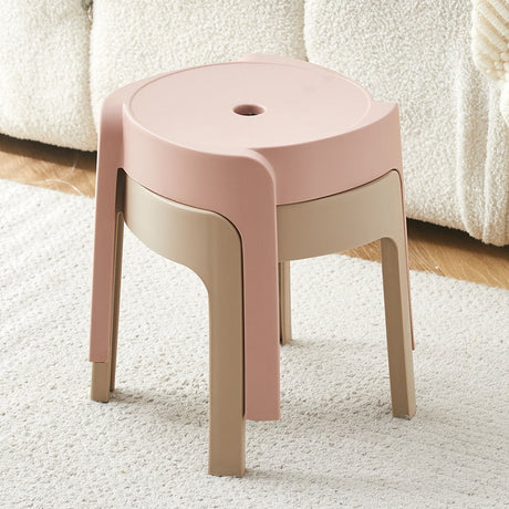 A&D Nyamira Thickened Stackable Round Stool from A&D