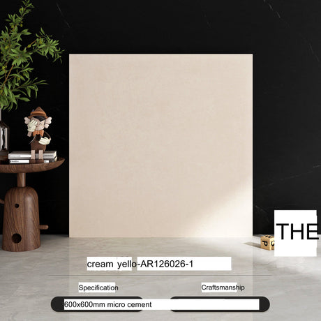 LOFTWELL Santiago Luxurious Soft-Light Velvet Microcement Tile from LOFTWELL