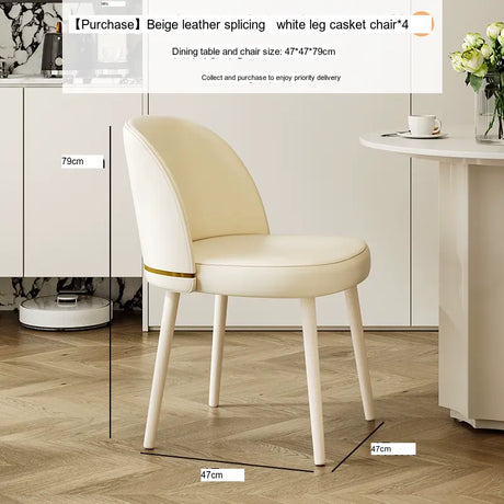 XIMIKA Isadora Elegant Light Dining Table from XIMIKA