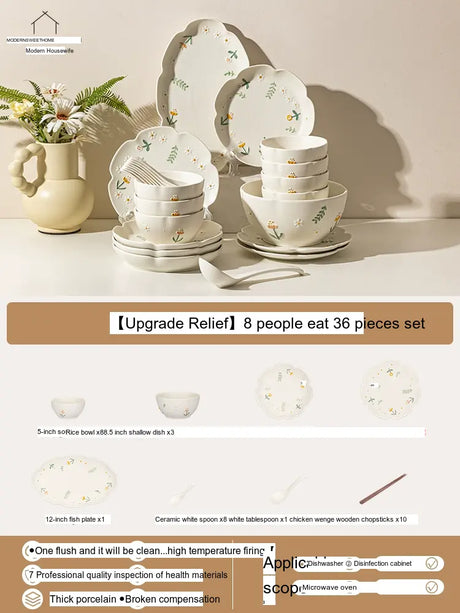 MH Elowen Vibrant Ceramic Chopstick Set from MH