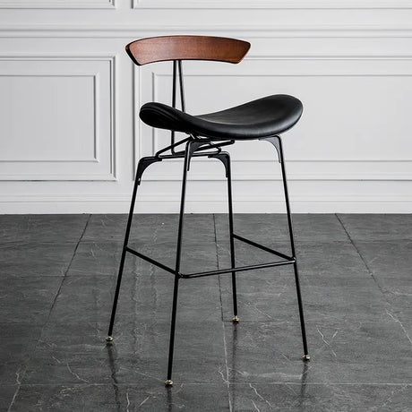 ABOUT WHITE Amaya Elegant Industrial Bar Stool from ABOUT WHITE