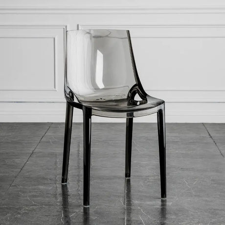 ABOUT WHITE Marisol Sleek Transparent Design High Chair from ABOUT WHITE