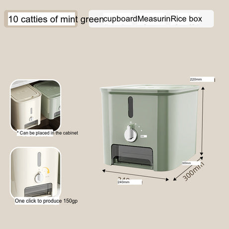BOER Akihiko Insect-Proof Moisture-Sealing Rice Tank from BOER