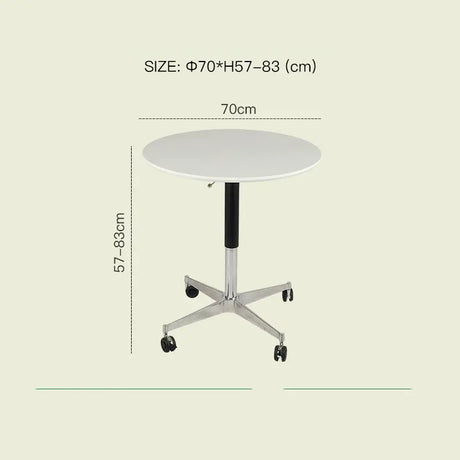 LAZYSPACE Zoey Solid Wood Lift Table from LAZYSPACE