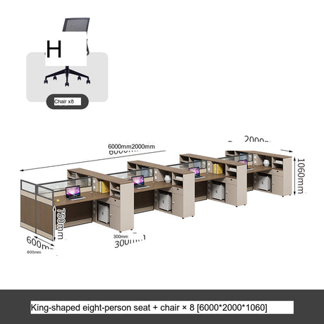 MUTINI Isadora Sleek Modern Office Booth Set from MUTINI