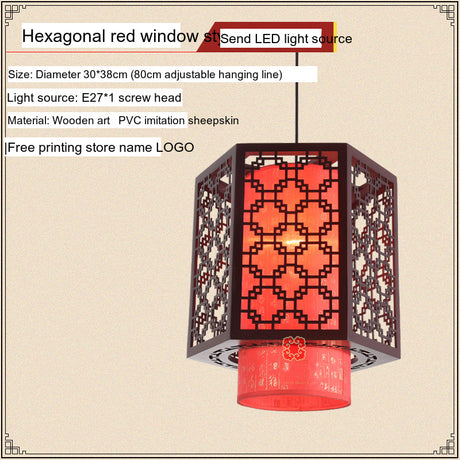 BOJI Kiyomizu Elegant Natural Wood Lantern - Antique Ceiling Lamp from BOJI