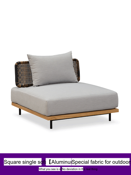ZIYE Celestine Cozy Scandinavian Natural Sofa from ZIYE