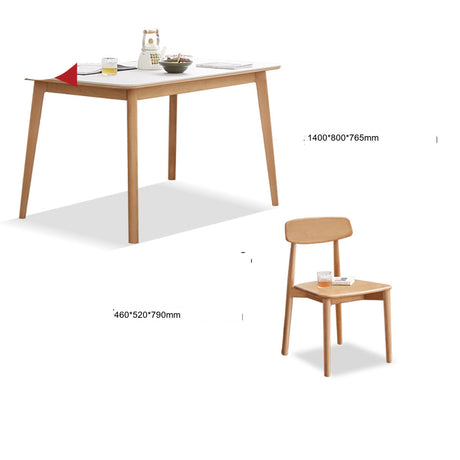 GENJI Harumi Elegant Solid Wood Long Table from GENJI