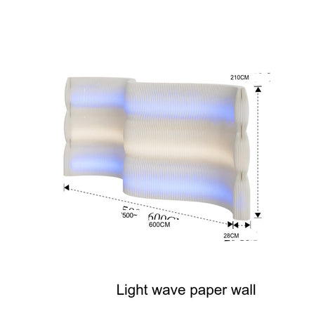 SHIBA Kyushu Elegant Lighting Folding Partition Decor from SHIBA