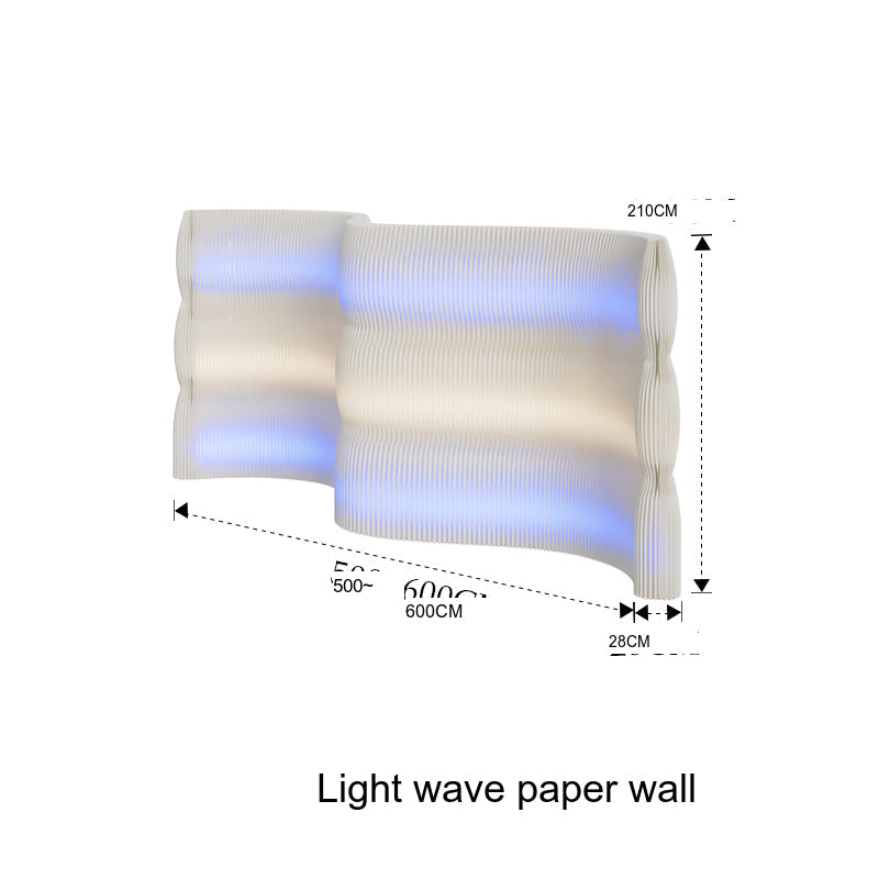 SHIBA Kyushu Elegant Lighting Folding Partition Decor from SHIBA