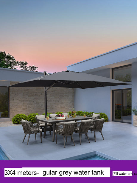 ZIYE Ryuichi Stylish Solar-Powered Umbrella Villa from ZIYE
